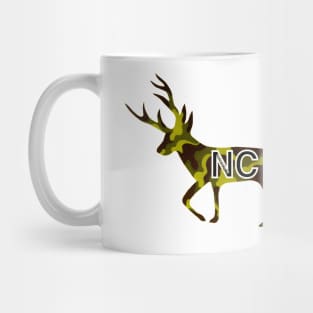 Camo NC Deer Mug